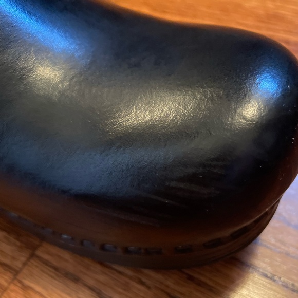 Dansko Professional Black Leather Clogs 39 - Picture 4 of 7